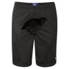 Unisex Polyester Mesh 9" Shorts with Pockets Thumbnail
