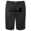Unisex Polyester Mesh 9" Shorts with Pockets Thumbnail