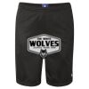 Unisex Polyester Mesh 9" Shorts with Pockets Thumbnail