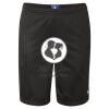 Unisex Polyester Mesh 9" Shorts with Pockets Thumbnail