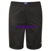 Unisex Polyester Mesh 9" Shorts with Pockets Thumbnail