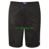 Unisex Polyester Mesh 9" Shorts with Pockets Thumbnail